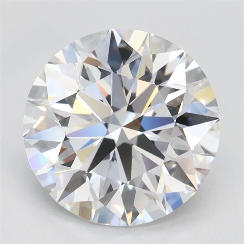 2.34ct D VVS1 Rare Carat Ideal Cut Round Lab Grown Diamond
