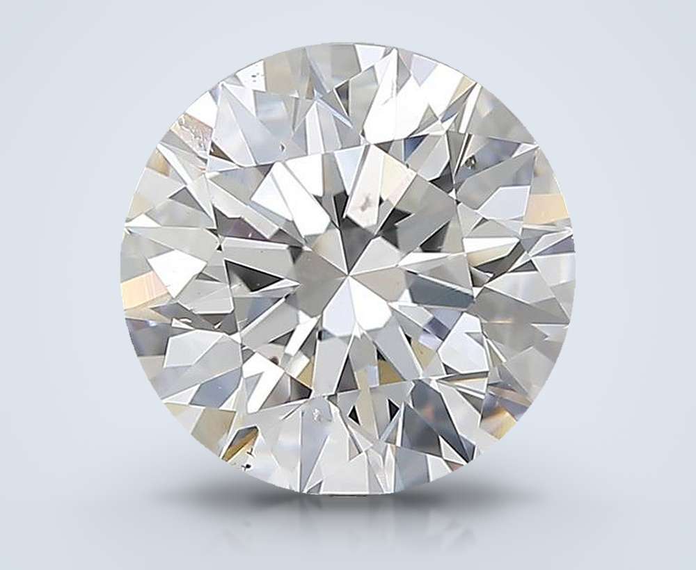 2.50 Carat Round Natural Diamond