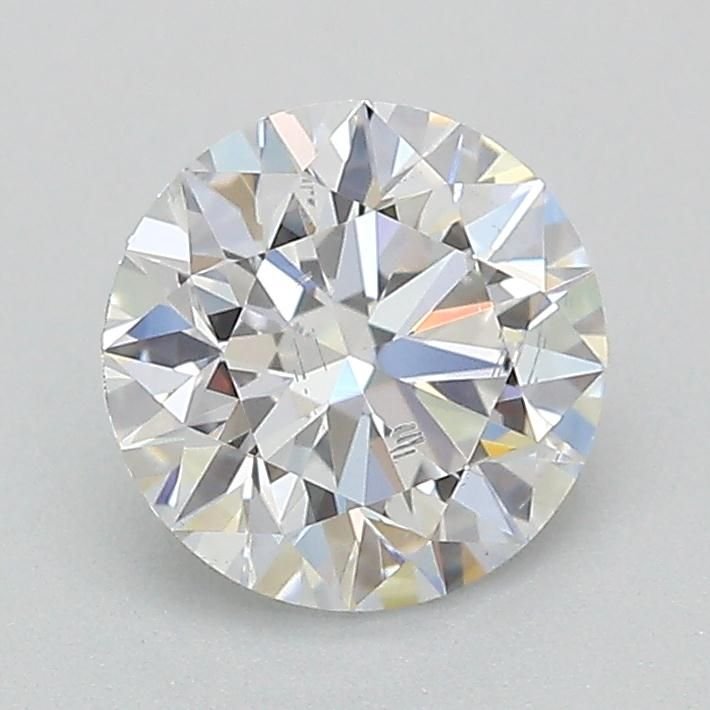 0.58ct D SI1 Rare Carat Ideal Cut Round Lab Grown Diamond