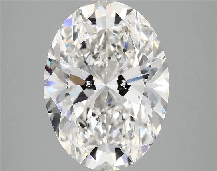 3.92 Carat Oval Lab Diamond