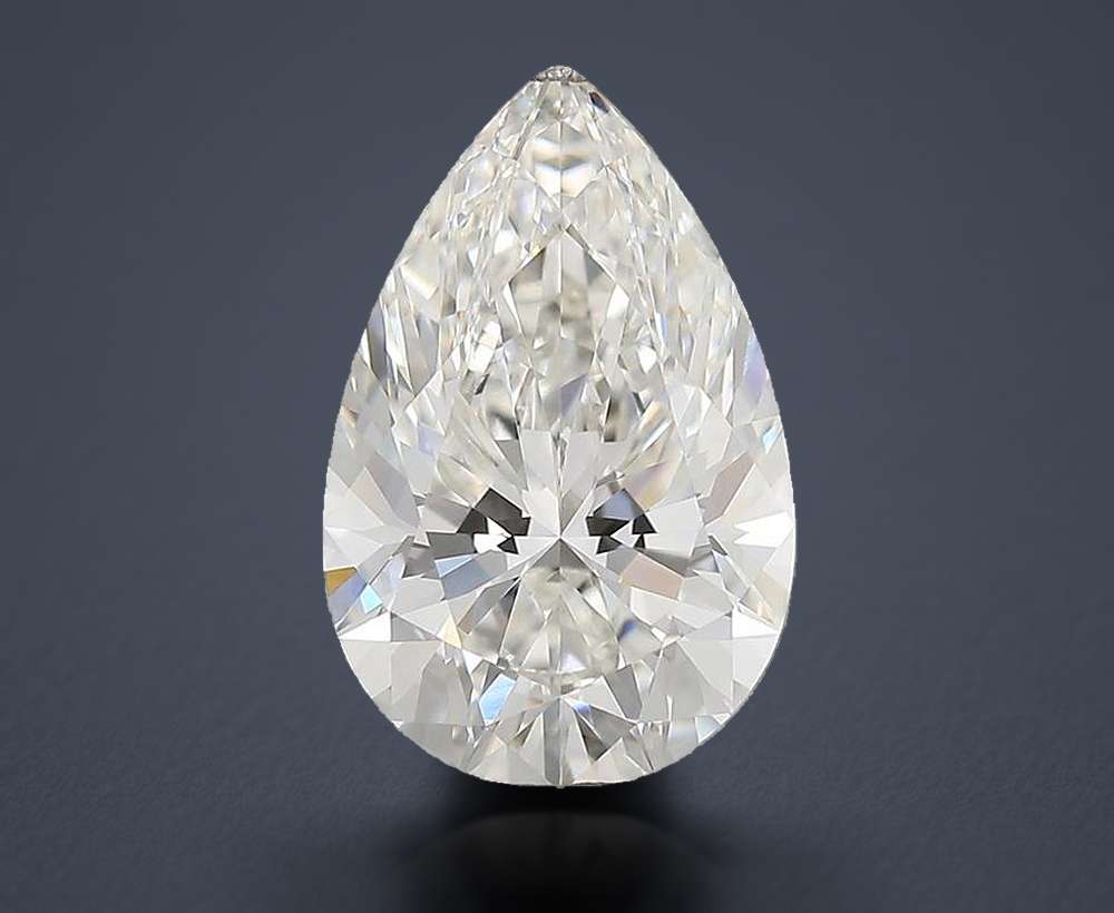 1.84 Carat Pear Lab Diamond