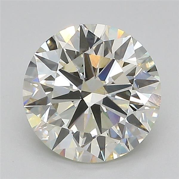 2.25ct J VS1 Excellent Cut Round Lab Grown Diamond