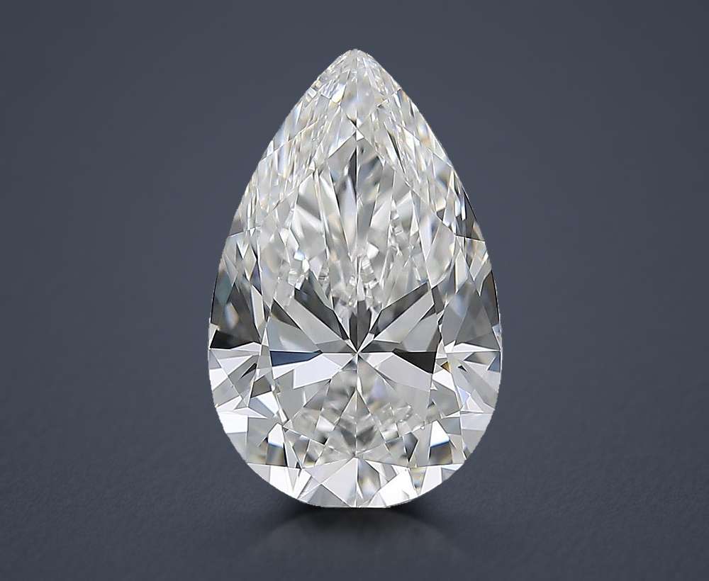 4.01 Carat Pear Natural Diamond