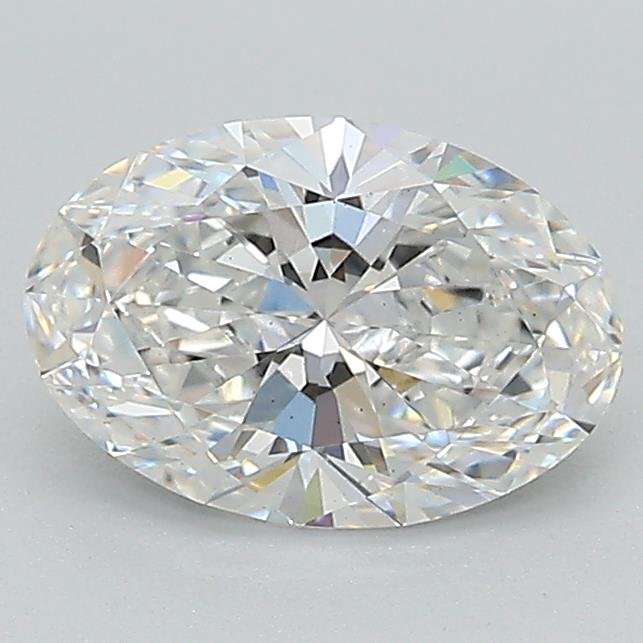 1.08ct D VS1 Rare Carat Ideal Cut Oval Lab Grown Diamond