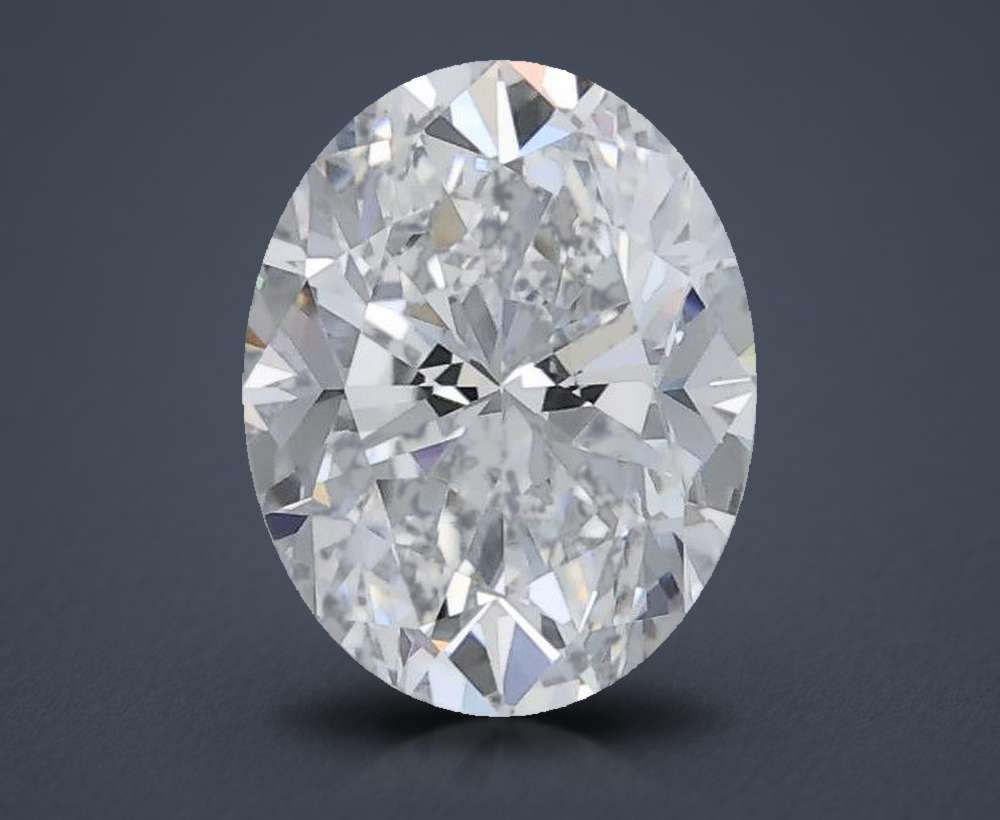 0.90 Carat Oval Natural Diamond