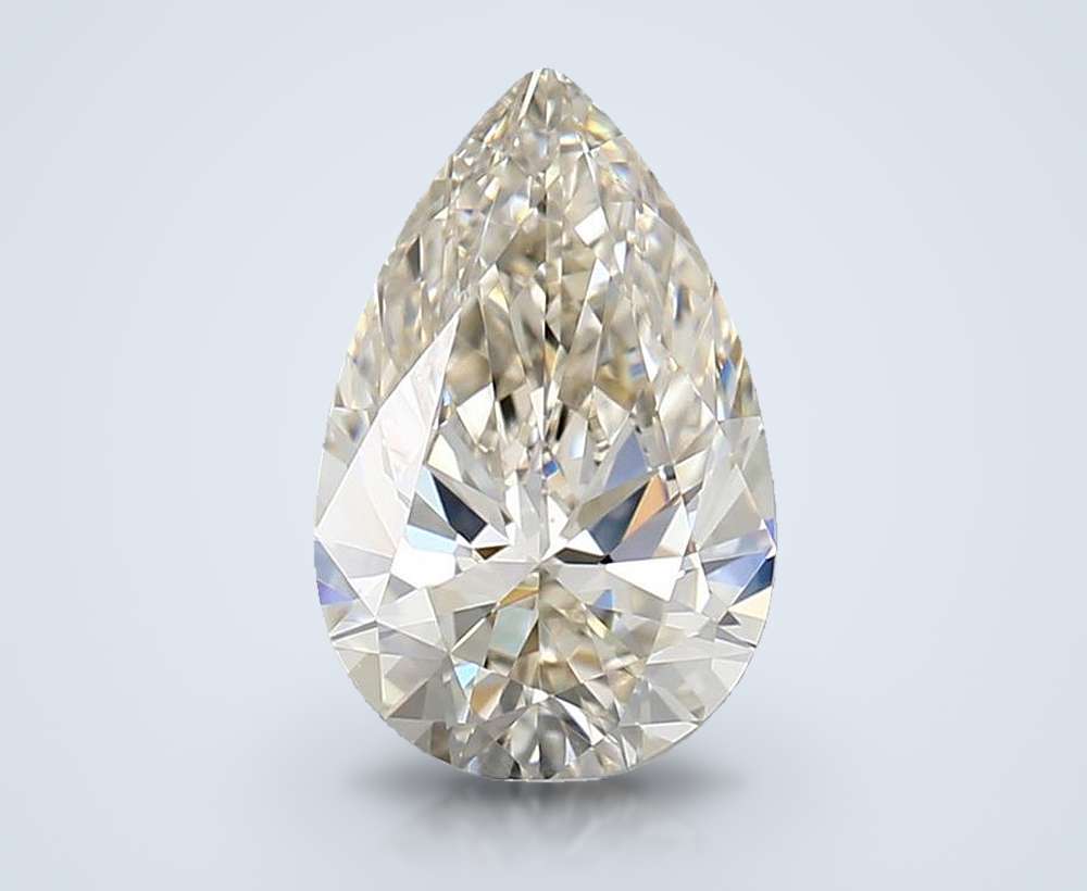 0.72 Carat Pear Natural Diamond