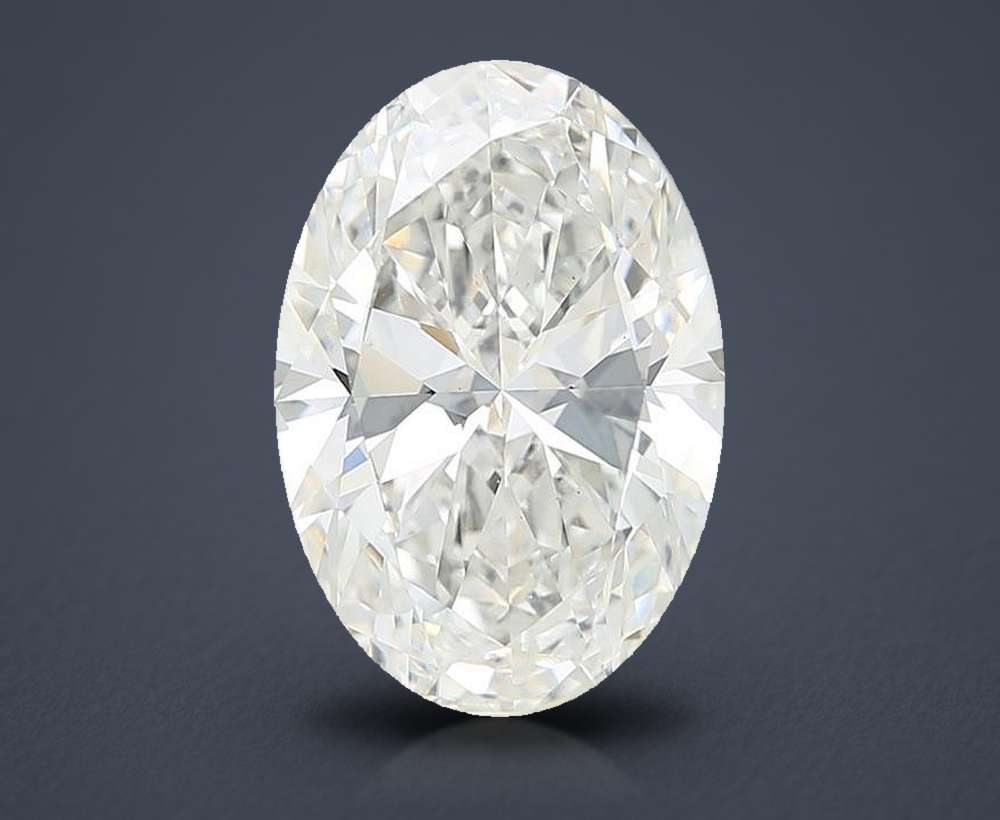6.35 Carat Oval Lab Diamond