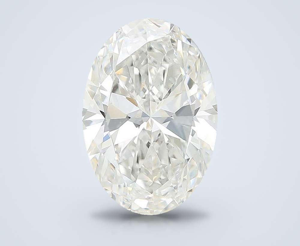 6.35 Carat Oval Lab Diamond