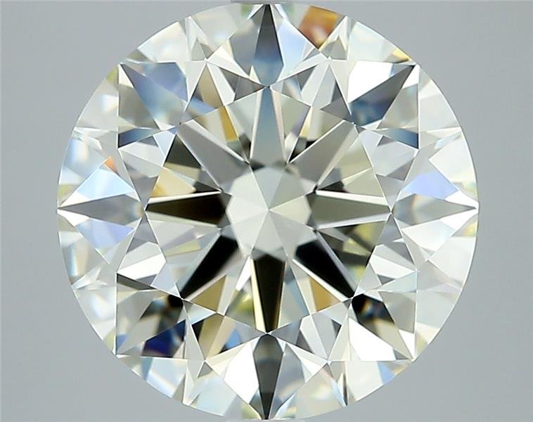 5.04ct K VVS1 Rare Carat Ideal Cut Round Diamond