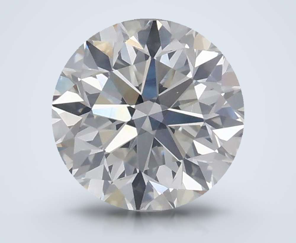 0.61 Carat Round Natural Diamond