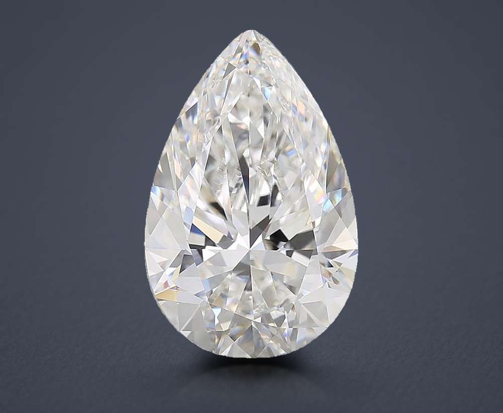 7.99 Carat Pear Lab Diamond