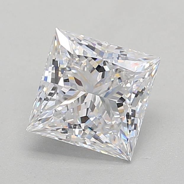 1.07ct E VVS2 Rare Carat Ideal Cut Princess Lab Grown Diamond