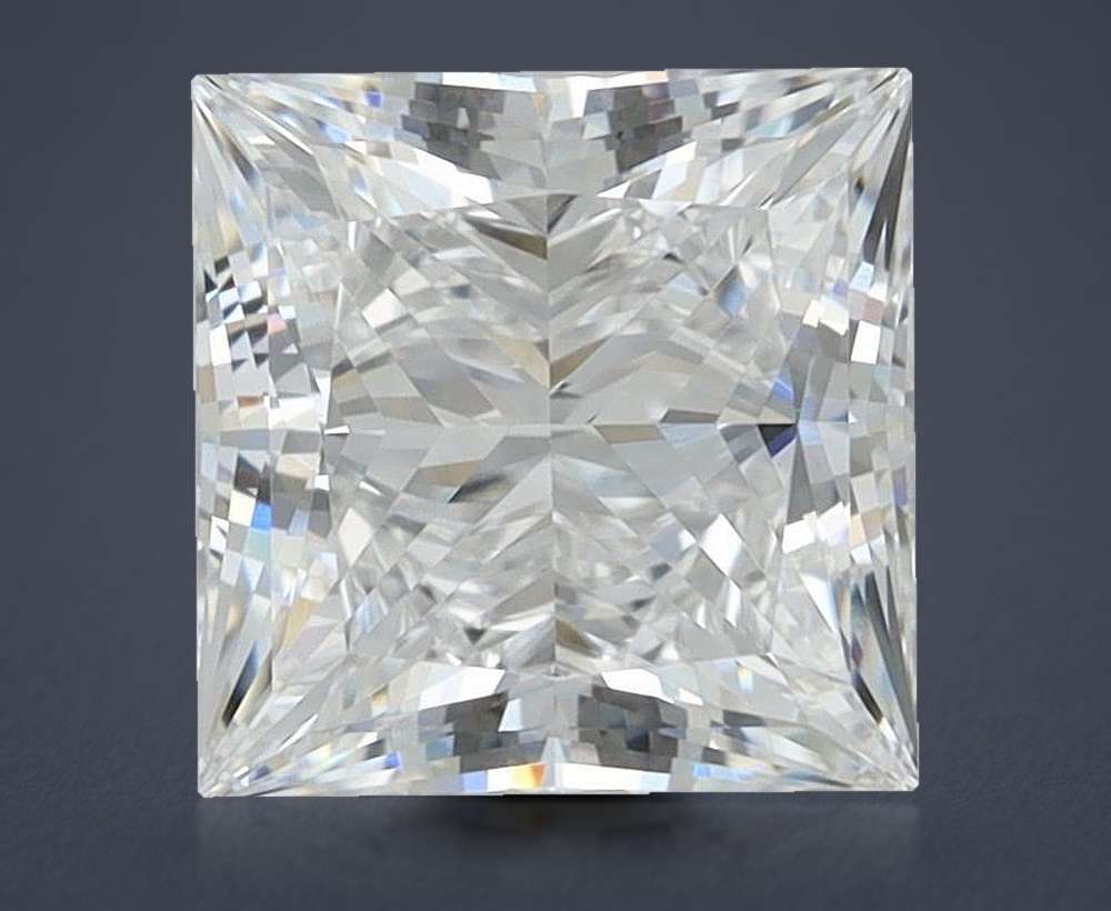 3.83 Carat Princess Lab Diamond