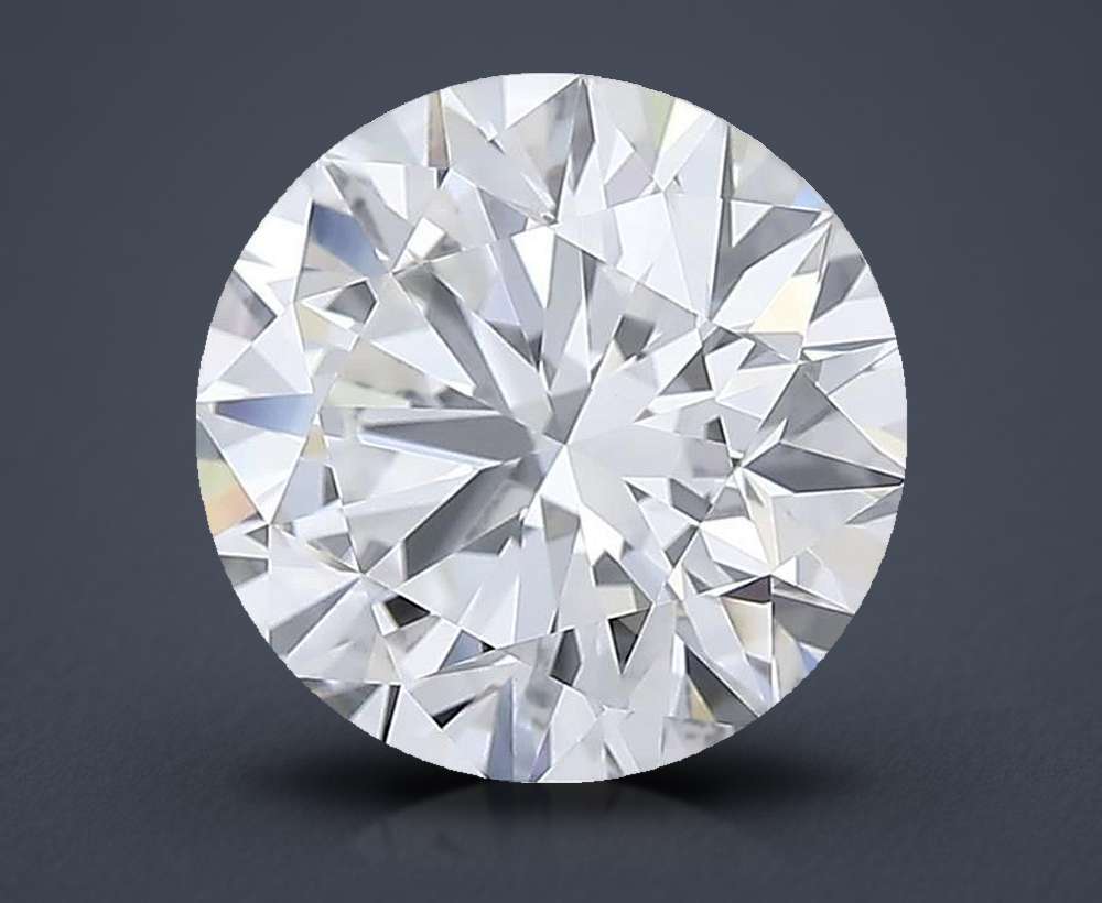 3.07 Carat Round Lab Diamond