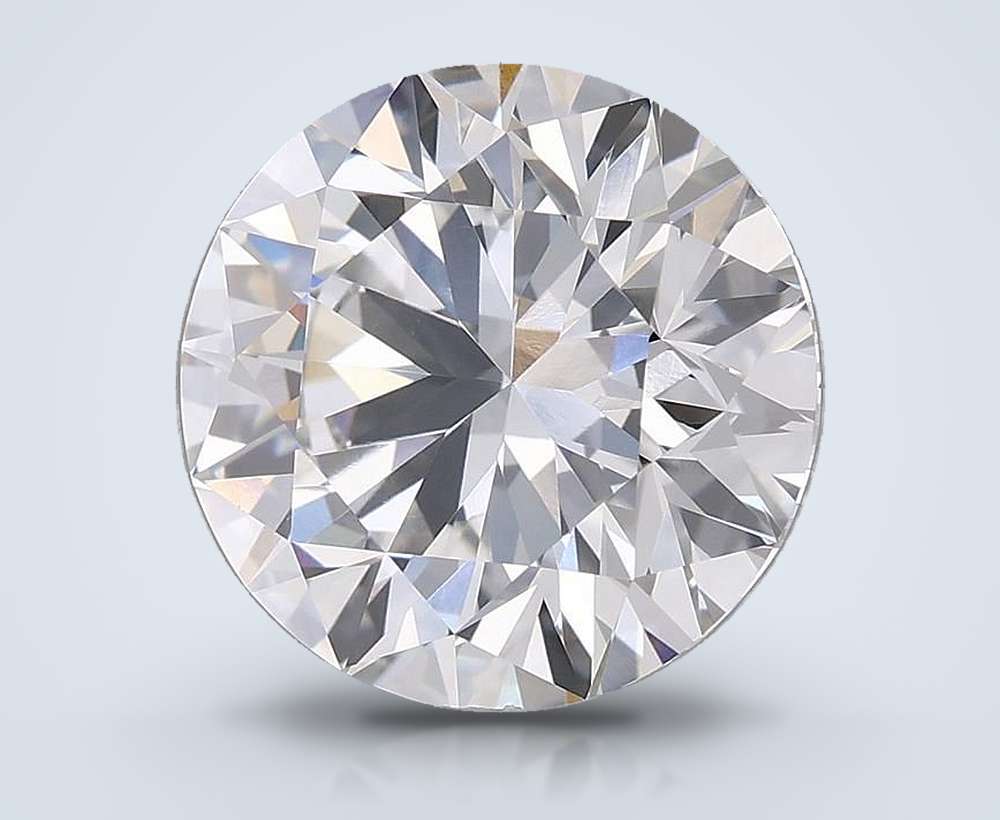 3.09 Carat Round Lab Diamond