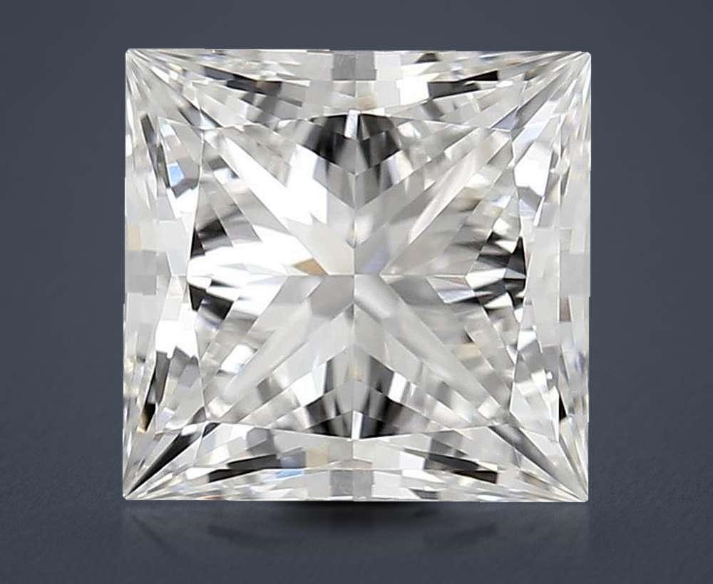 2.50 Carat Princess Lab Diamond