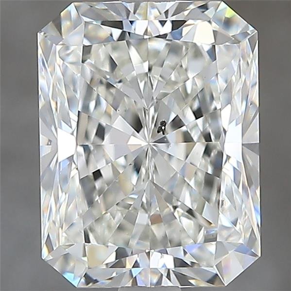 3.01ct I SI2 Rare Carat Ideal Cut Radiant Diamond