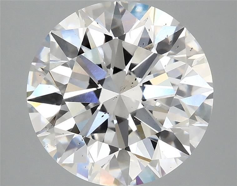 5.03ct D SI1 Rare Carat Ideal Cut Round Lab Grown Diamond