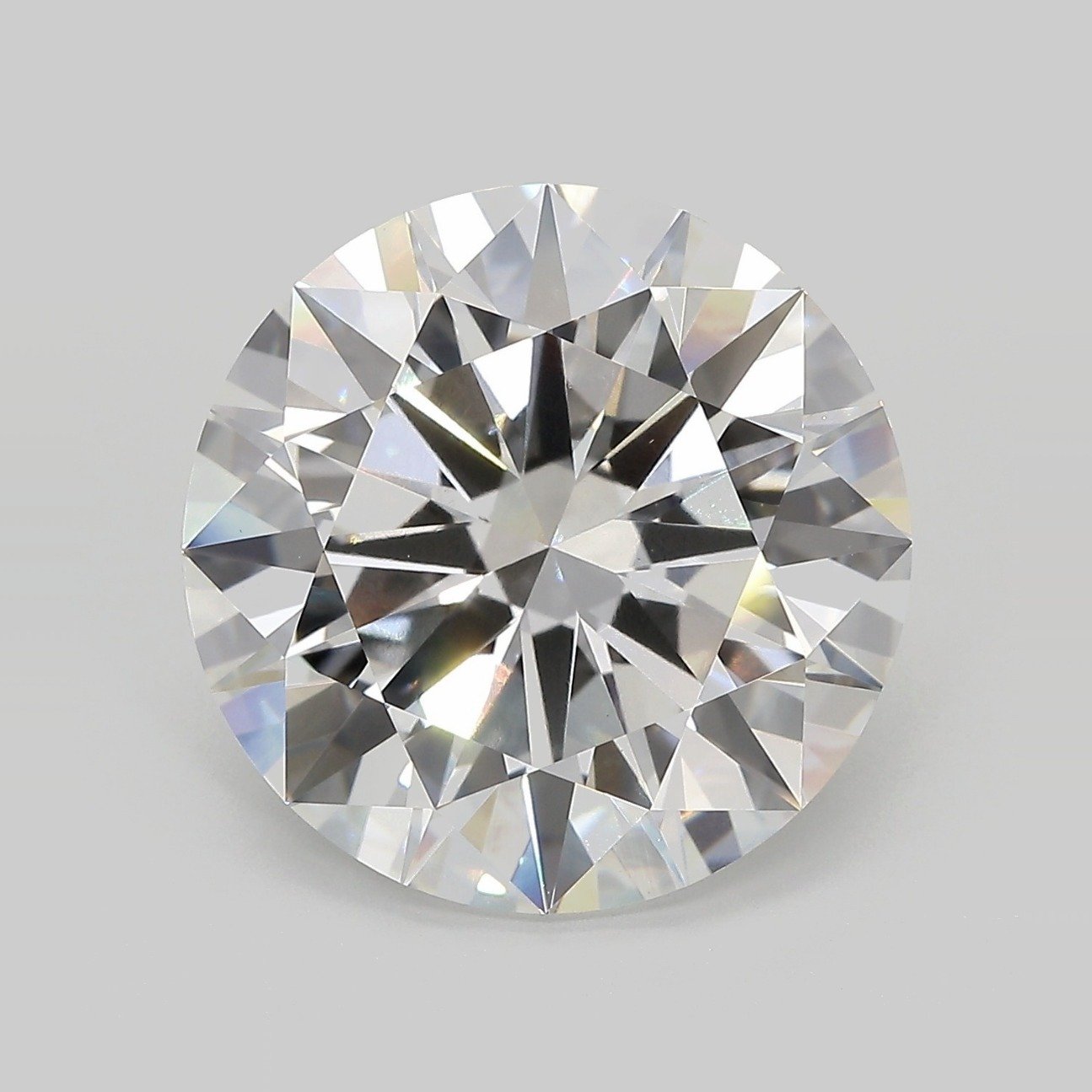 10.20ct F VVS2 Ideal Cut Round Lab Grown Diamond
