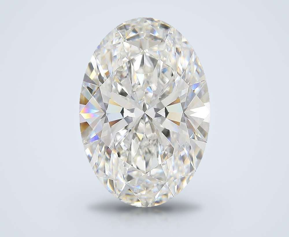 10.10 Carat Oval Lab Diamond