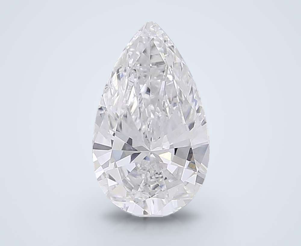0.66 Carat Pear Lab Diamond