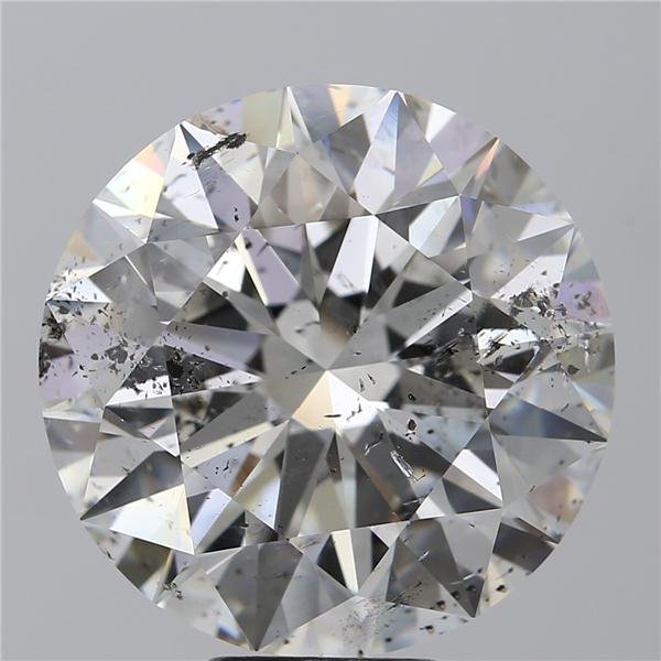 10.21ct G SI2 Rare Carat Ideal Cut Round Diamond