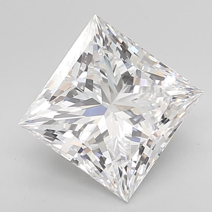 3.92 Carat Princess Lab Diamond
