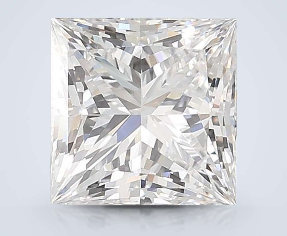 3.92 Carat Princess Lab Diamond