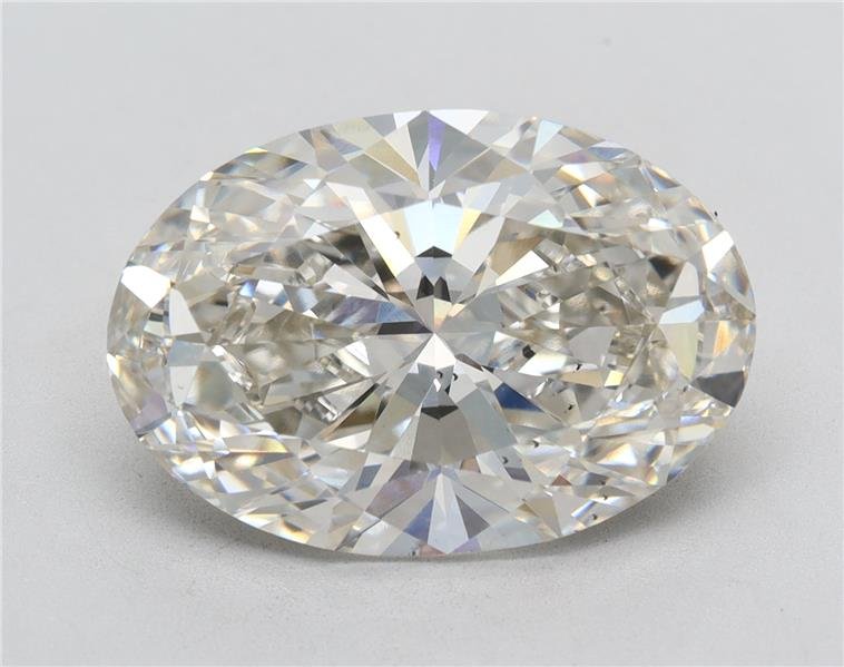 5.04ct I VS2 Rare Carat Ideal Cut Oval Lab Grown Diamond