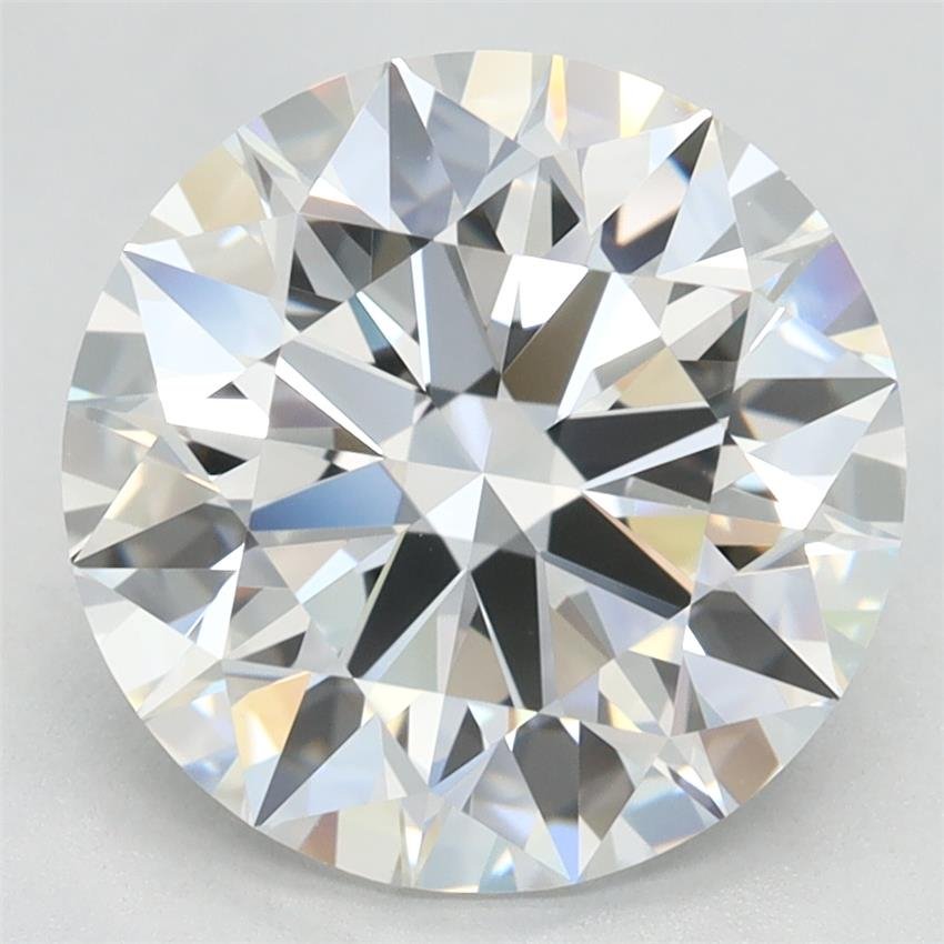 3.72ct E VVS2 Rare Carat Ideal Cut Round Lab Grown Diamond