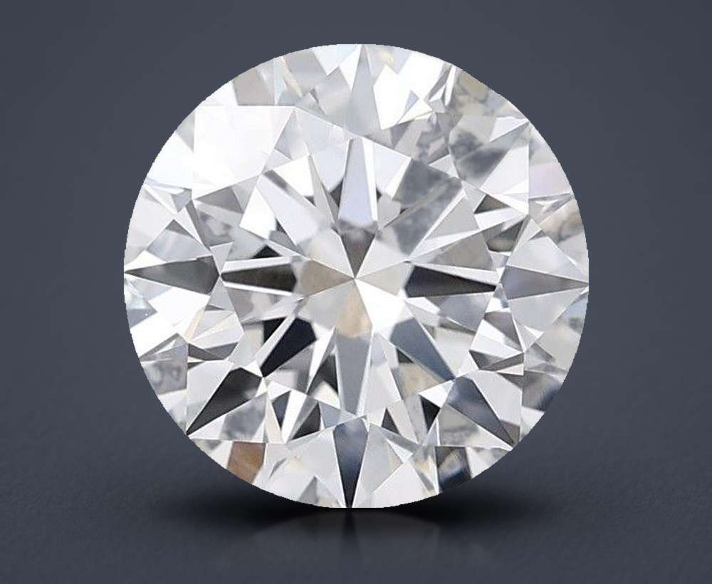 3.21 Carat Round Lab Diamond