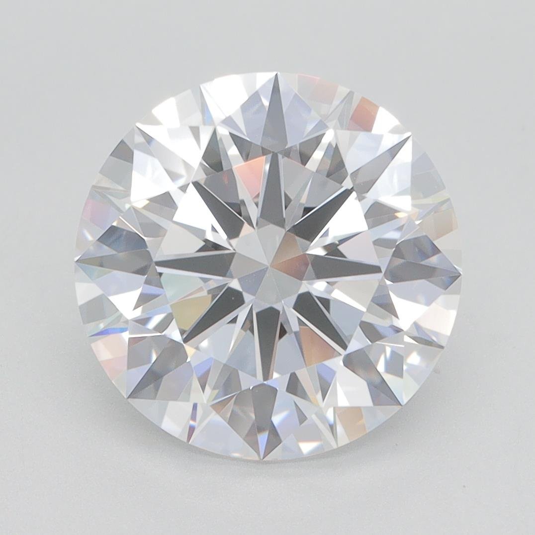 4.02ct E IF Rare Carat Ideal Cut Round Lab Grown Diamond