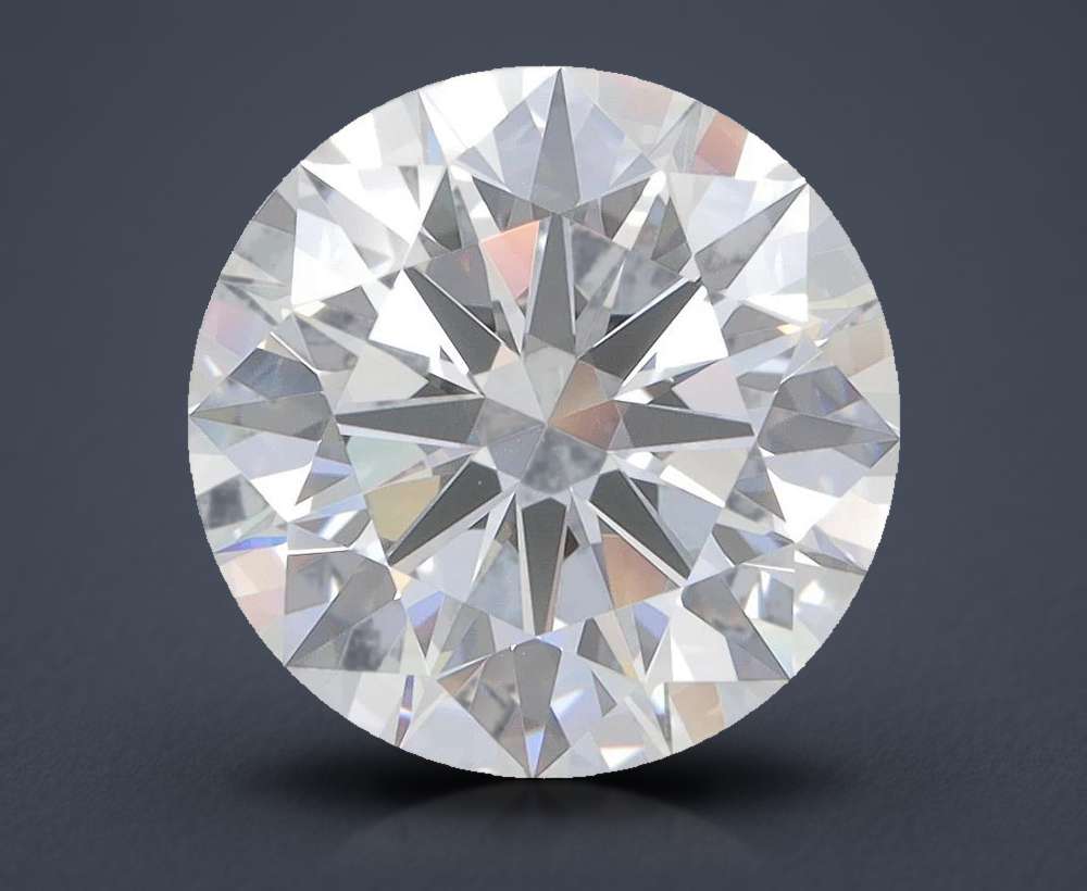 4.02 Carat Round Lab Diamond