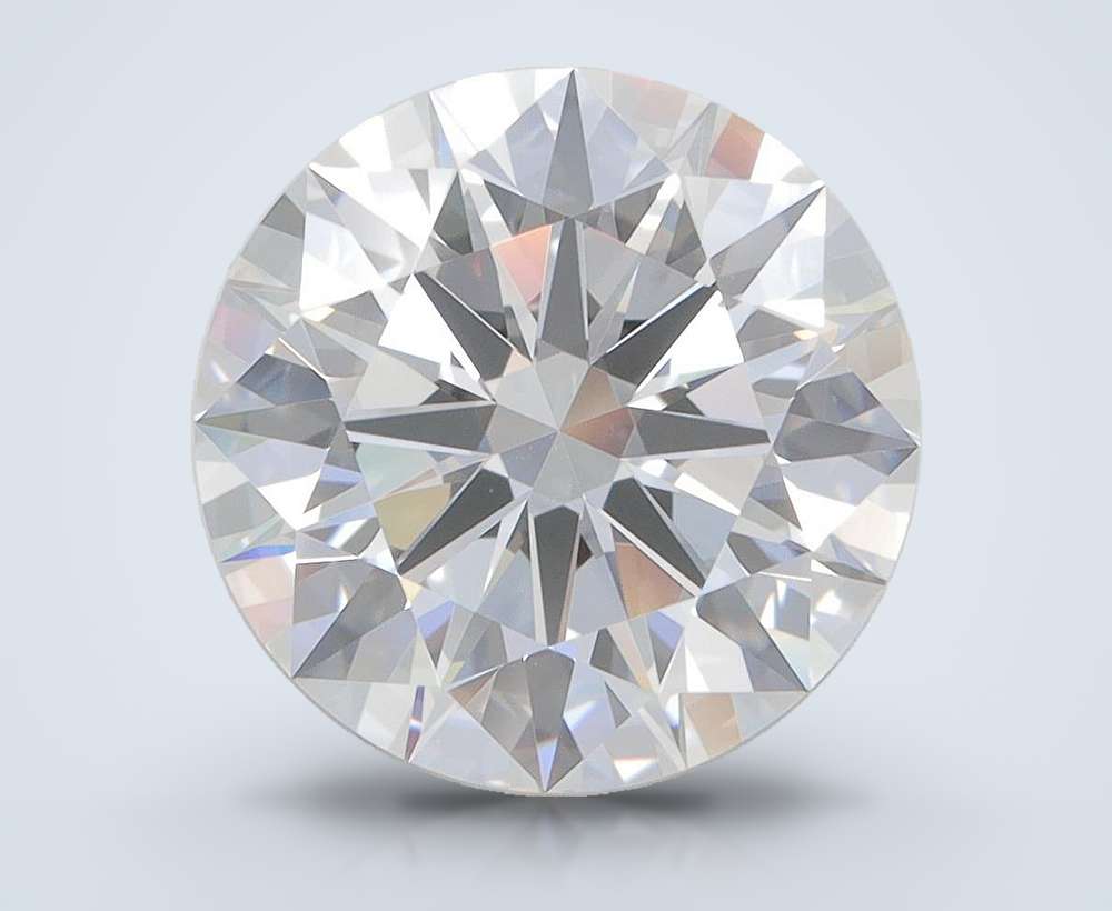 4.02 Carat Round Lab Diamond
