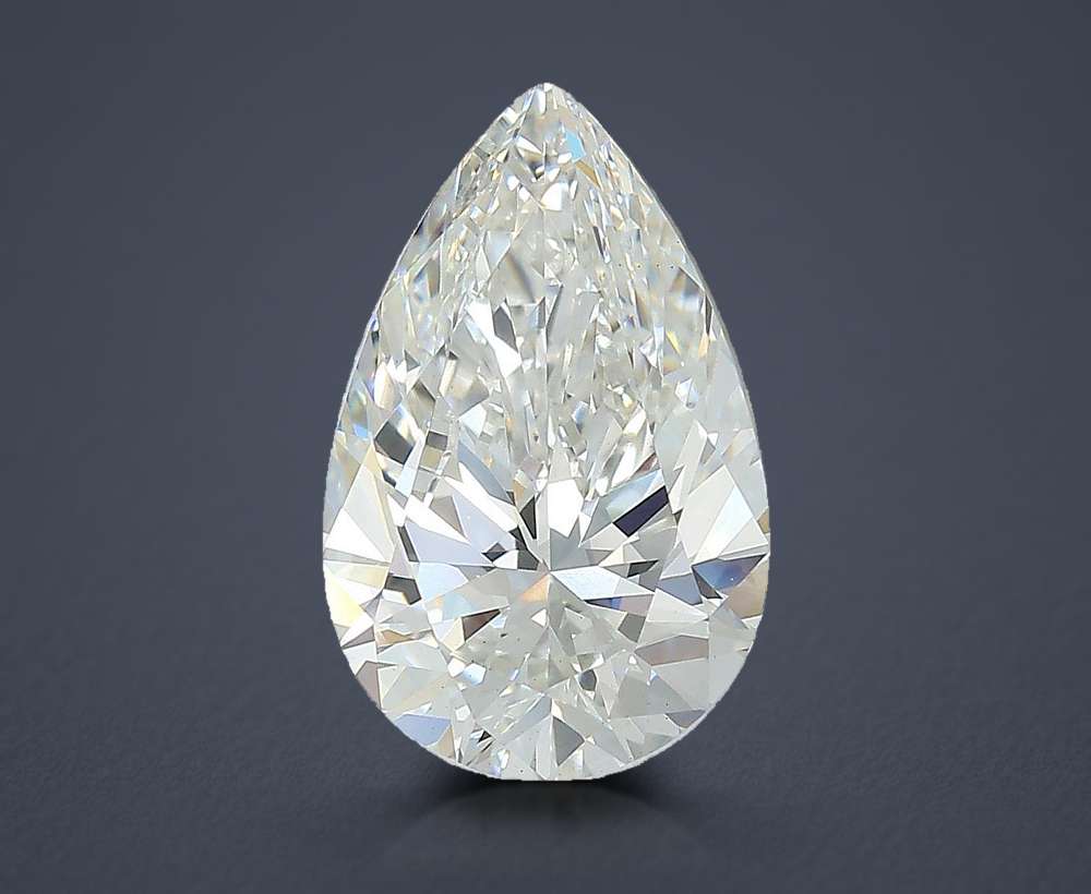 3.71 Carat Pear Lab Diamond