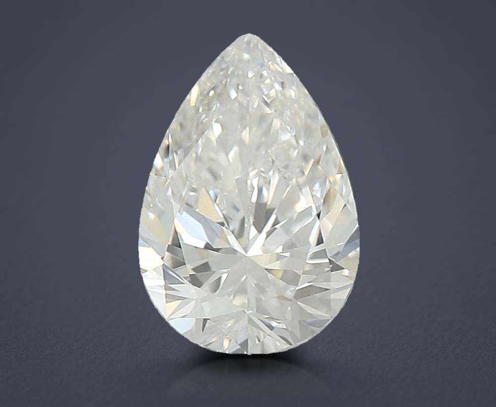 1.00 Carat Pear Lab Diamond