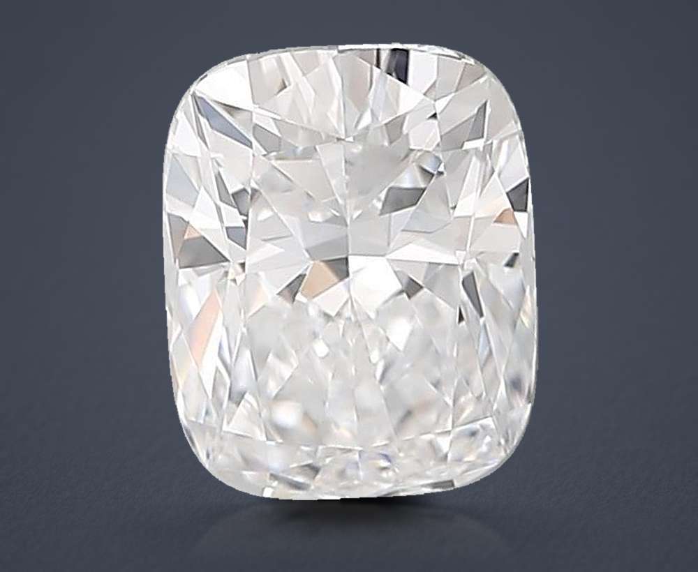 2.61 Carat Cushion Lab Diamond