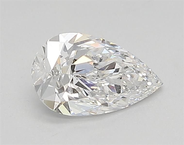 0.77ct D VVS2 Rare Carat Ideal Cut Pear Lab Grown Diamond