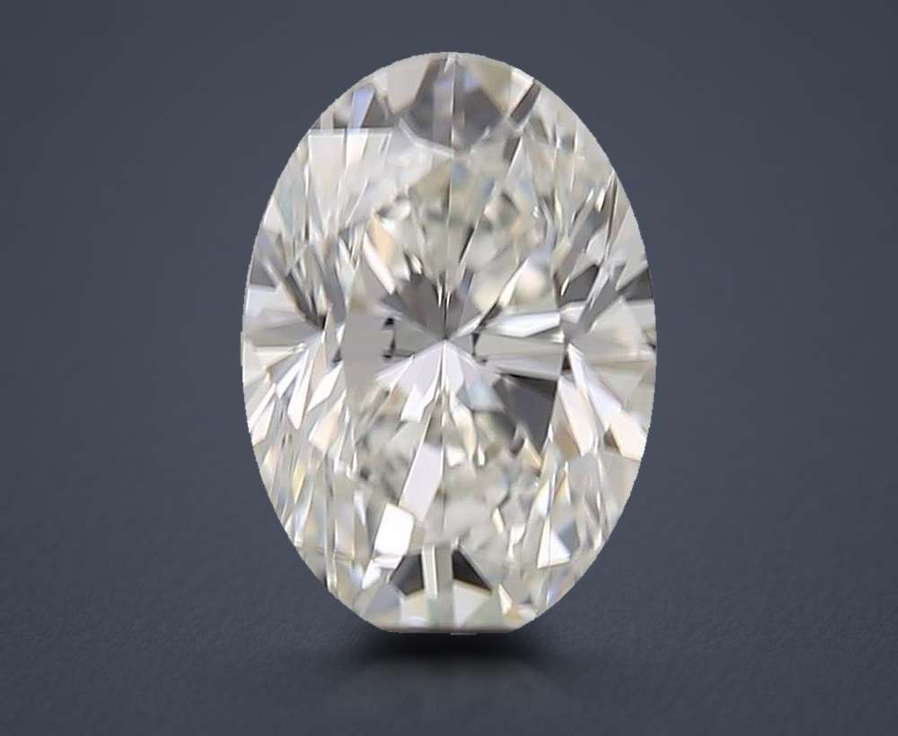 0.90 Carat Oval Natural Diamond