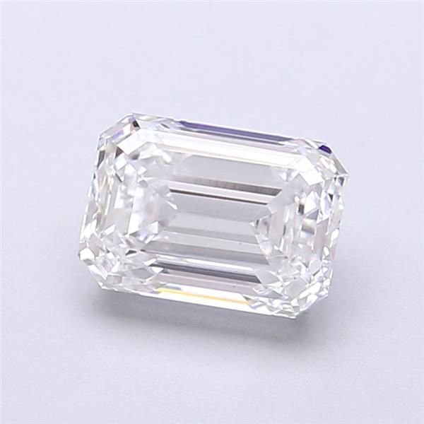 1.44ct D VVS2 Excellent Cut Emerald Lab Grown Diamond