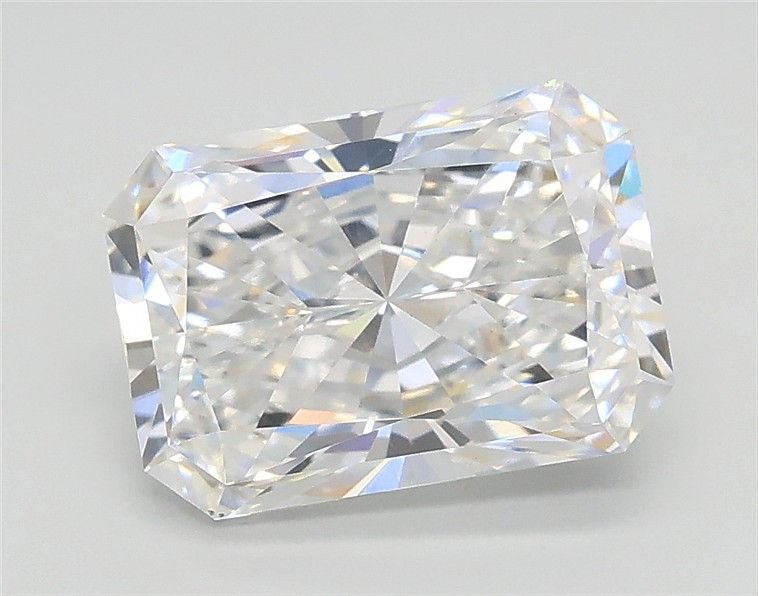 2.07ct D VS1 Rare Carat Ideal Cut Radiant Lab Grown Diamond