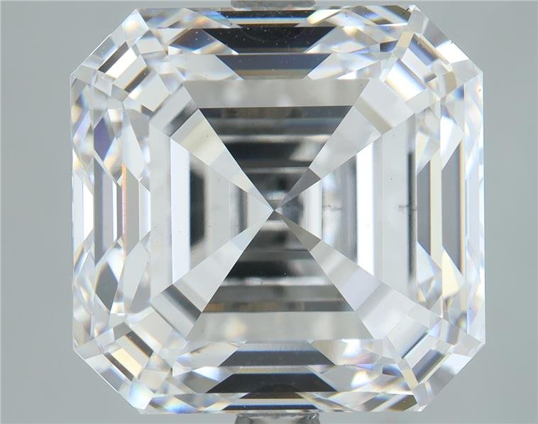 7.33ct E VS2 Rare Carat Ideal Cut Asscher Lab Grown Diamond