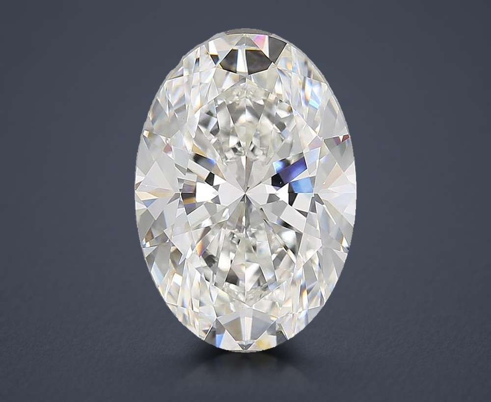 8.10 Carat Oval Lab Diamond