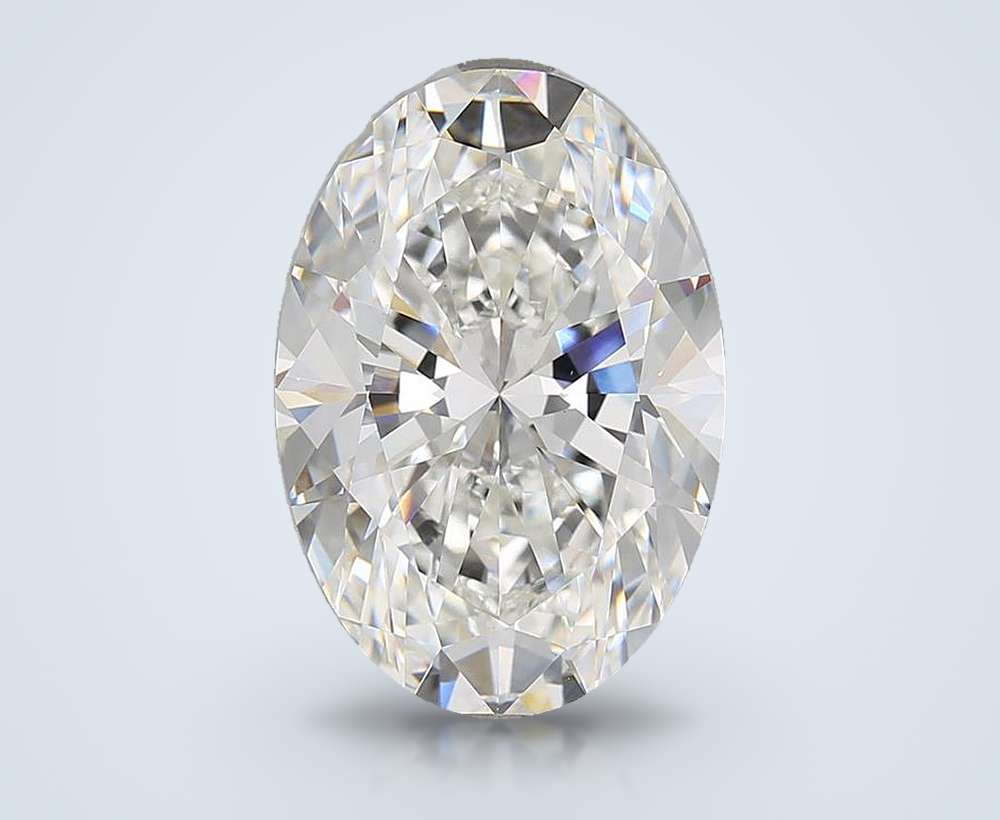 8.10 Carat Oval Lab Diamond