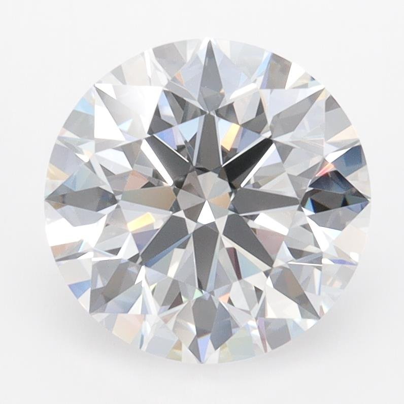 2.65ct D VVS2 Rare Carat Ideal Cut Round Lab Grown Diamond