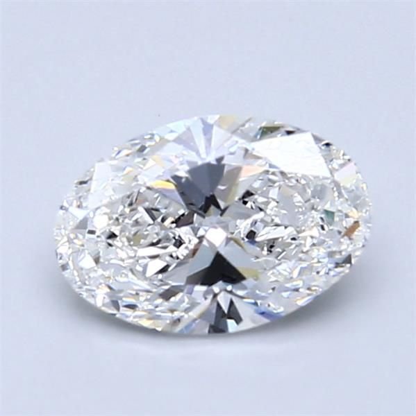 1.07ct E SI1 Rare Carat Ideal Cut Oval Diamond