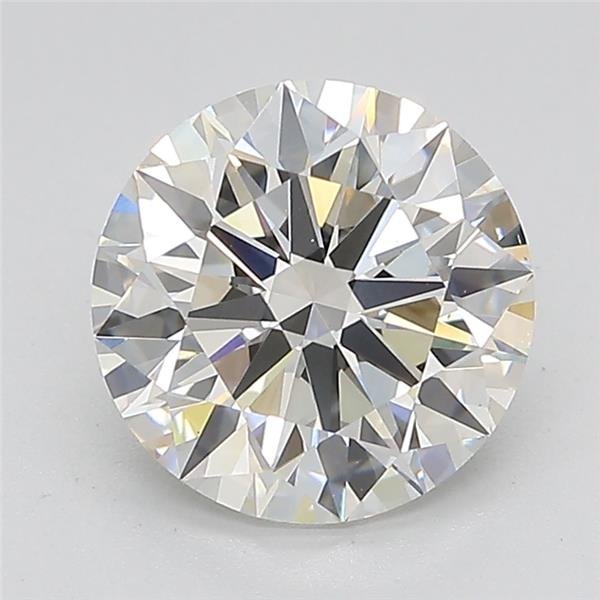 2.19ct F VS1 Rare Carat Ideal Cut Round Lab Grown Diamond