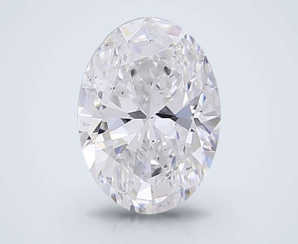 0.65 Carat Oval Lab Diamond
