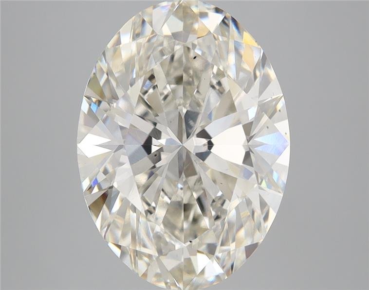 5.01ct I VS2 Rare Carat Ideal Cut Oval Lab Grown Diamond