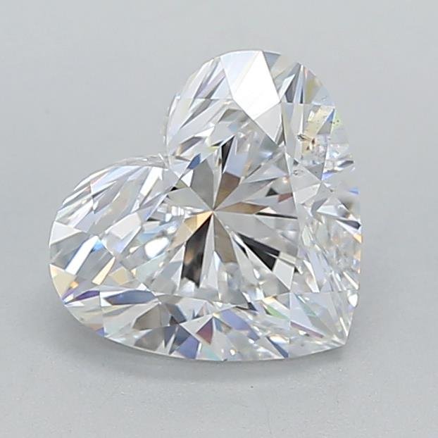 2.15ct D VS2 Rare Carat Ideal Cut Heart Lab Grown Diamond